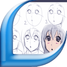 Anime drawing tutorial pro icon