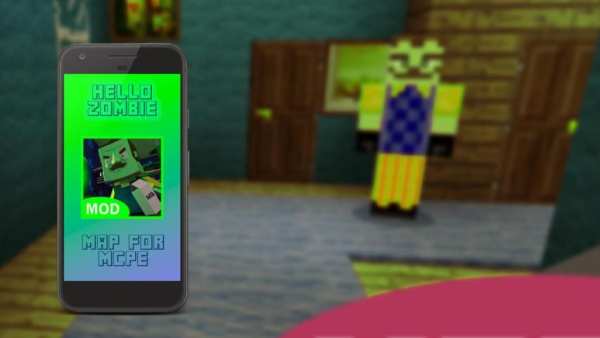 Hello Zombie Map for MCPE screenshot 1