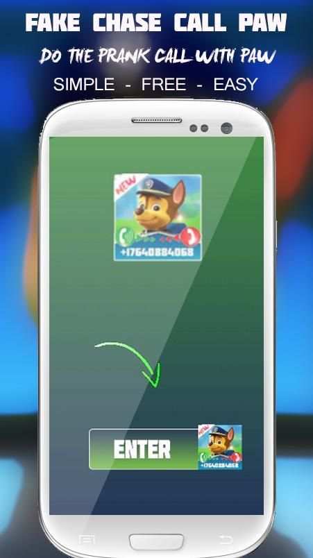Paw Fake Call From Chase Patrol 1 تصوير الشاشة