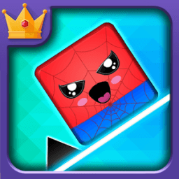ikon Geometry hero-Magic Spider Dash world