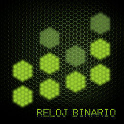 Reloj Binario con Temas icon