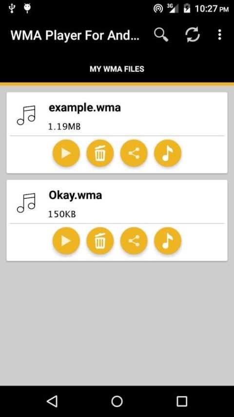 WMA Player For Android screenshot 4