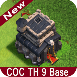 New COC TH 9 Base иконка