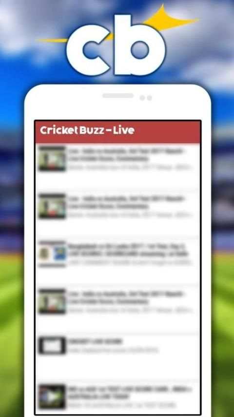 Live Cricket Buzz : Live Cricket Line Scores screenshot 1