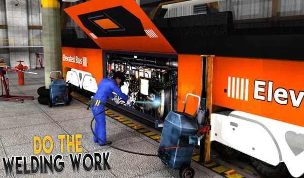 Real Bus Mechanic Workshop 3D скриншот 5