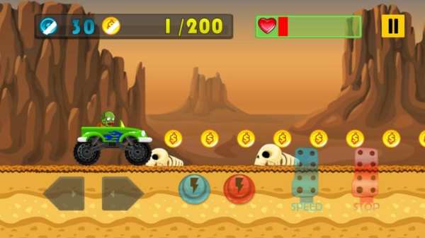 Zombie Road Hill Racing Climb screenshot 2
