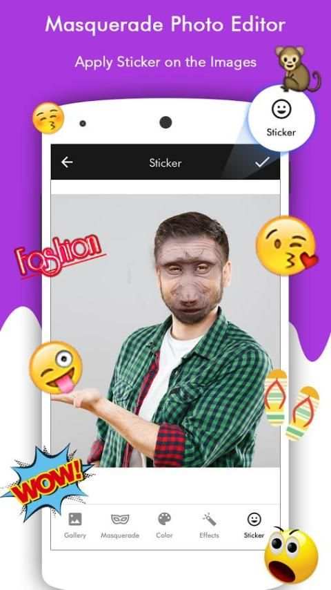 Masquerade Camera Photo Editor скриншот 2