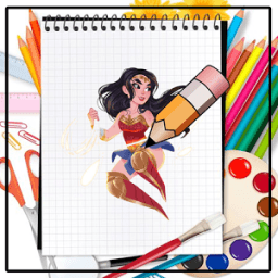 How to Draw Wonder Woman иконка
