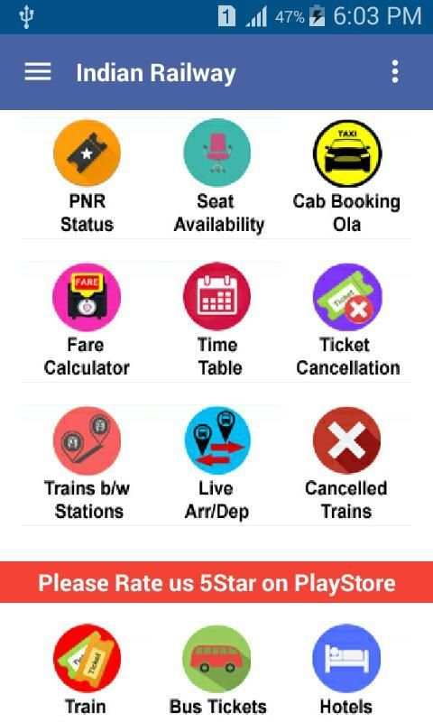Indian Railway PNR & Train Status screenshot 8