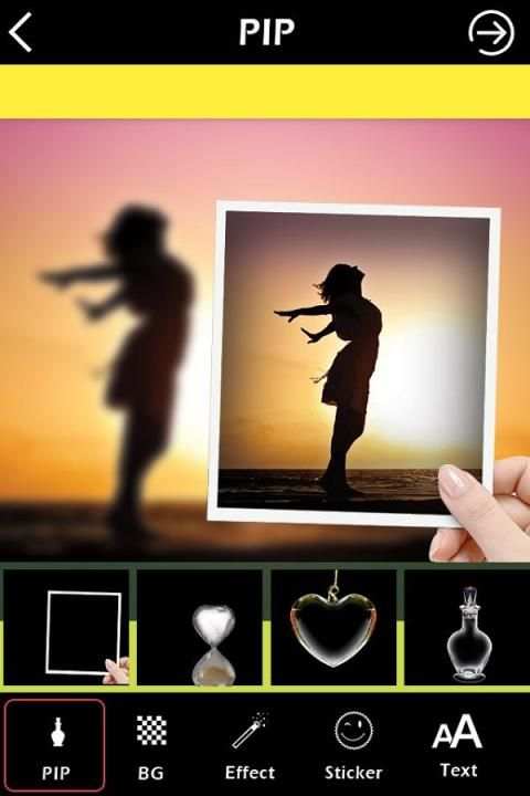 PIP Camera : Photo Editors скриншот 3