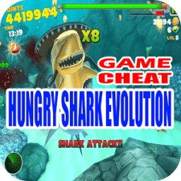 New Cheat Hungry Shark Evolution Guide أيقونة