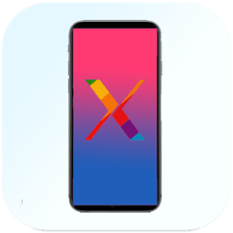 Launcher for iOS iPhone X ios 11 Launcher Theme иконка