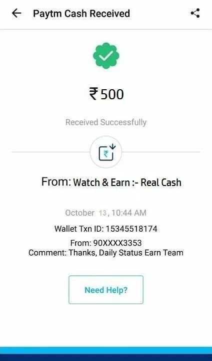 Watch & Earn :- Real Cash screenshot 8