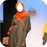 Hijab Abaya Fashion Photo Montage