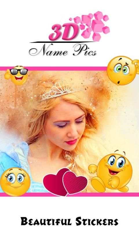 3D Name On Pics screenshot 4
