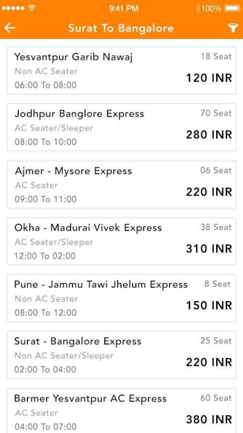 Indian Railway App स्क्रीनशॉट 3