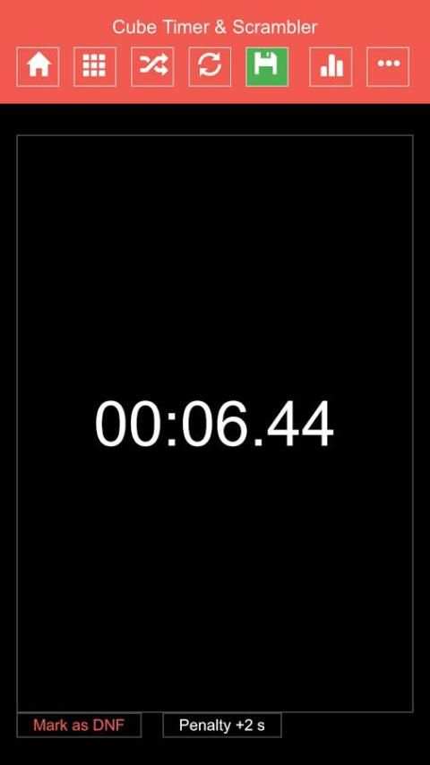 Cube Timer & Scrambler LITE 9 تصوير الشاشة