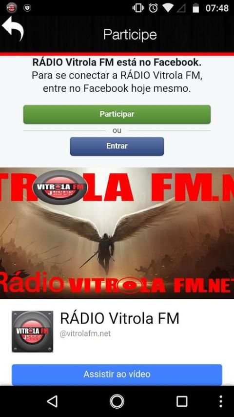 Rádio Vitrola FM screenshot 1