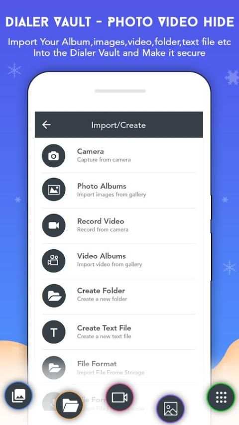 Dailer Lock - Hide Pictures And Videos 5 تصوير الشاشة