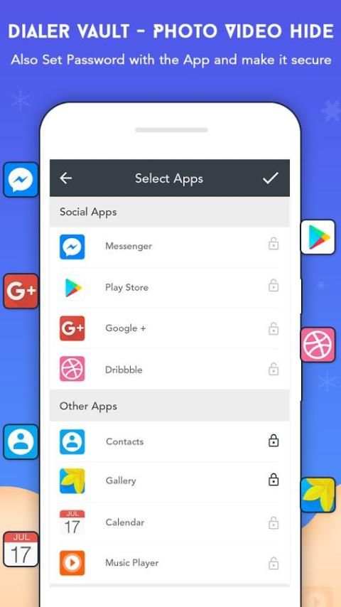 Dailer Lock - Hide Pictures And Videos 3 تصوير الشاشة