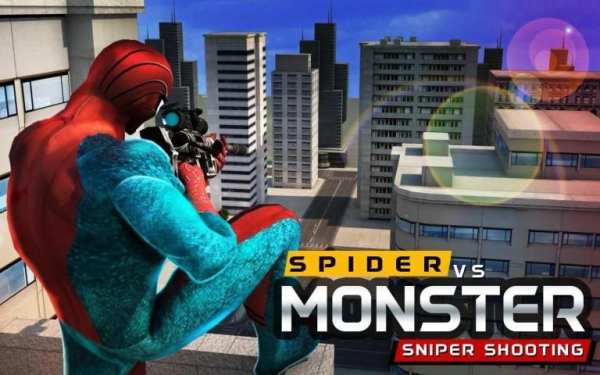 Spider vs Monster Hero Sniper Shooting screenshot 4