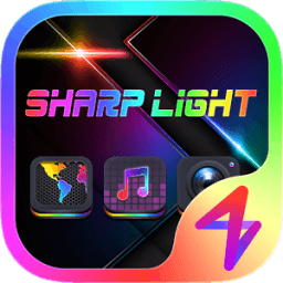 Sharp Light - ZERO Launcher icon