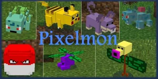 MOD Pixelmon скриншот 1