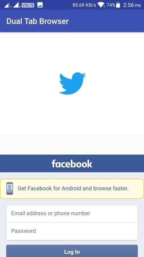 Dual Tab Browser (Pro*) screenshot 4