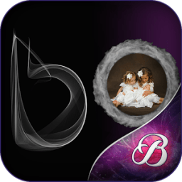 Smoke Text Photo Frames иконка