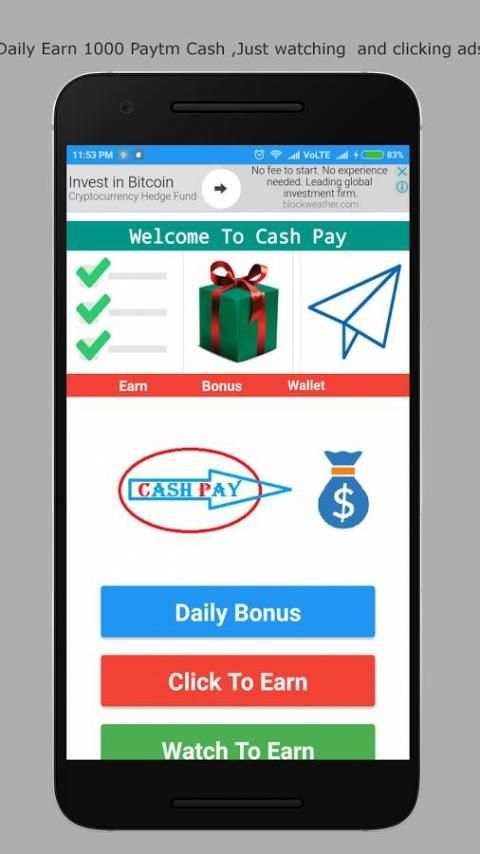 Cash Pay : Earn Daily Paytm Cash screenshot 4