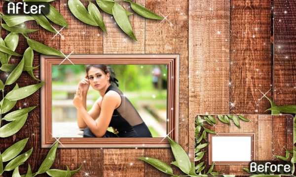 Wood Wall Photo Frames screenshot 3