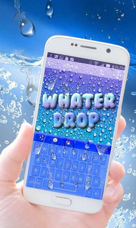 Raindrop Keyboard Pro,Themes, Photokeybord, Emoji скриншот 2