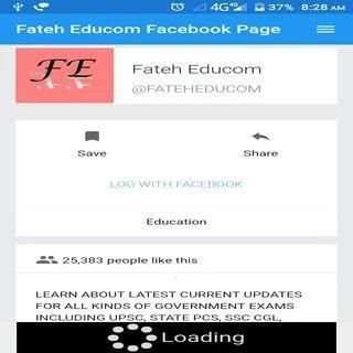 Fateh Educom Facebook Page screenshot 2