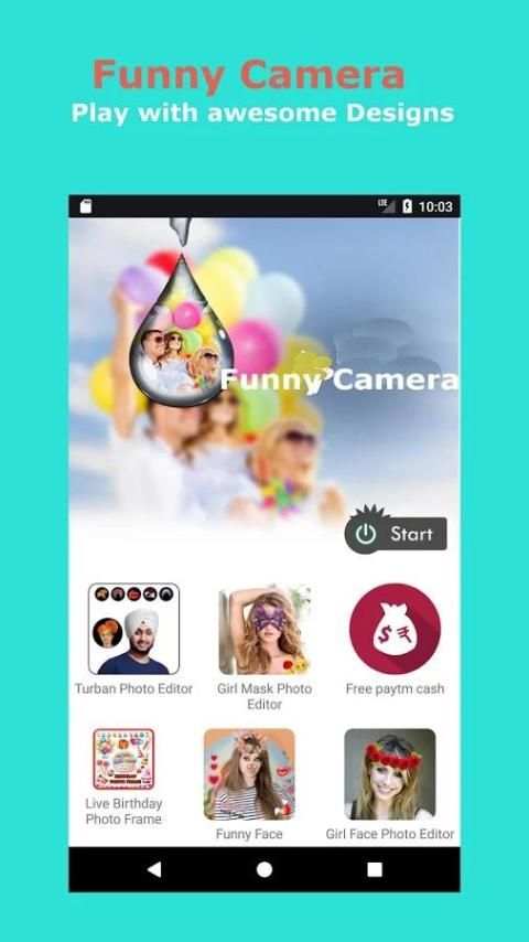 Funny Camera - Photo Filters & Beauty Camera 4 تصوير الشاشة