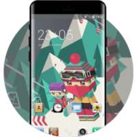 Launcher For iPhone 6 &amp; Plus Theme and wallpaper أيقونة