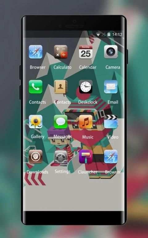 Launcher For iPhone 6 & Plus Theme and wallpaper 3 تصوير الشاشة
