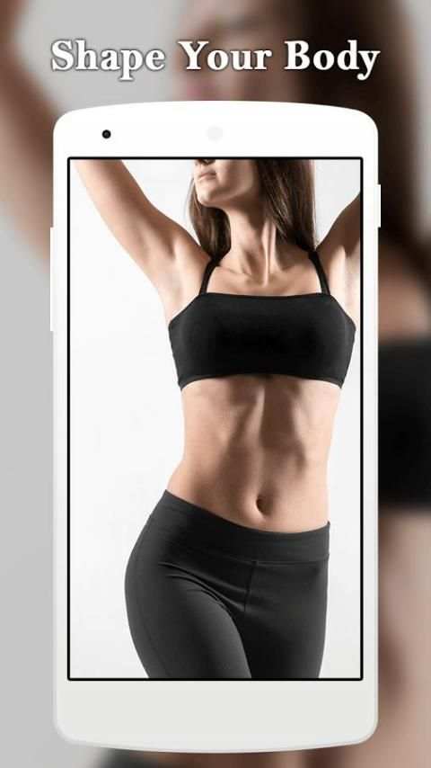 Body slim app with camera screenshot 2