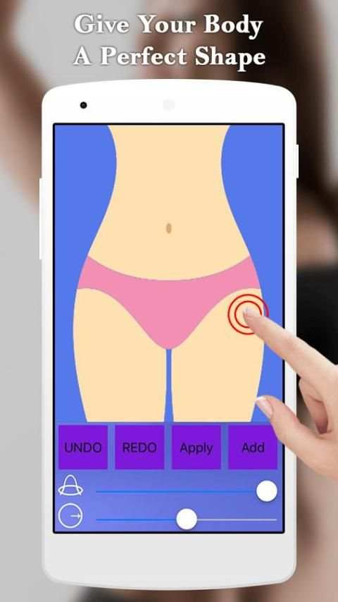 Body slim app with camera screenshot 1