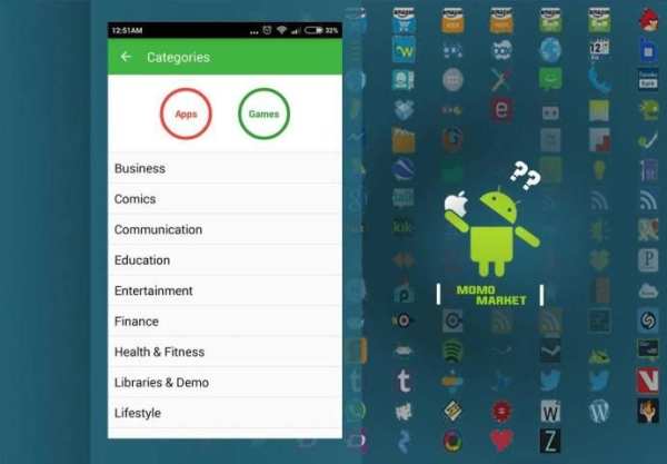 Mobile Apps Store скриншот 1