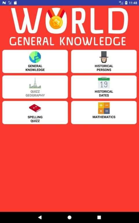 World General Knowledge * screenshot 3