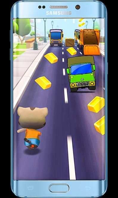 Talking Cat Games-Gold Run screenshot 1