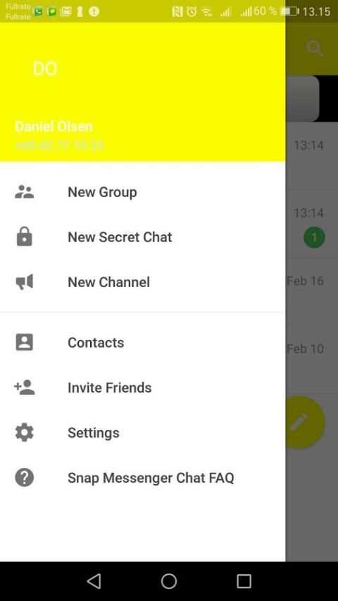 Snap Messenger Chat screenshot 2