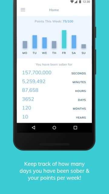 iRecovery (Addiction Recovery Tracker) screenshot 3