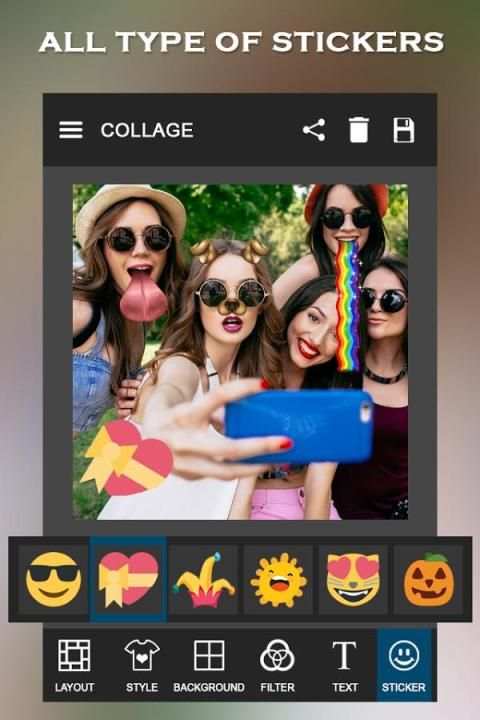 Insta Square Photo Editor screenshot 2