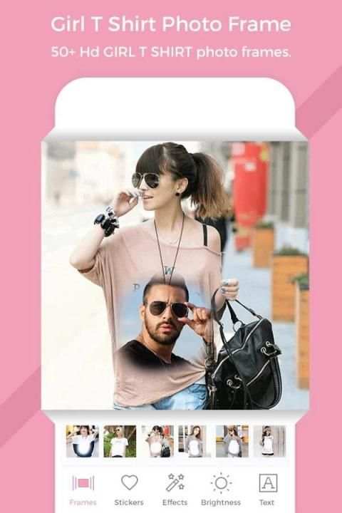 Girl T-Shirt Photo Editor screenshot 5