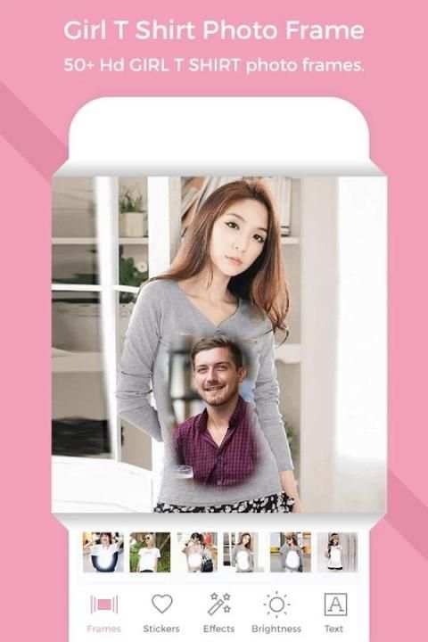 Girl T-Shirt Photo Editor screenshot 4