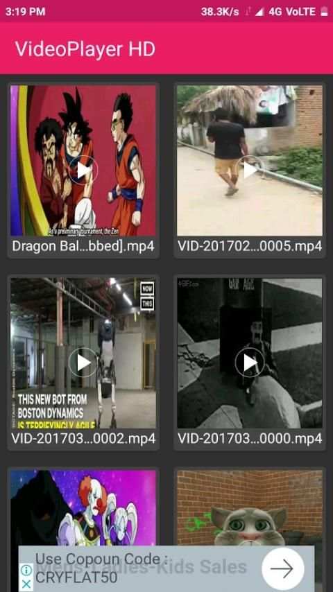 VideoPlayer HD 5 تصوير الشاشة