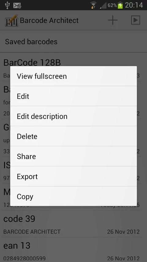 Barcode Architect screenshot 5