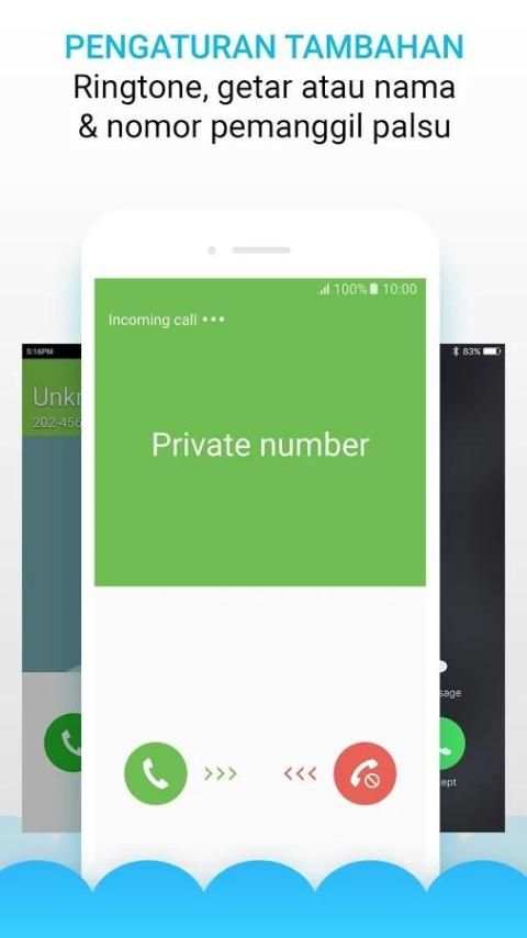 Panggilan Dan SMS Pesan Palsu - Panggilan Palsu screenshot 3