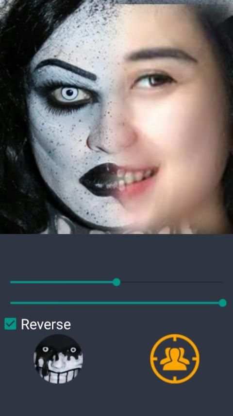 Bendy Ink Makeup FaceMix screenshot 2